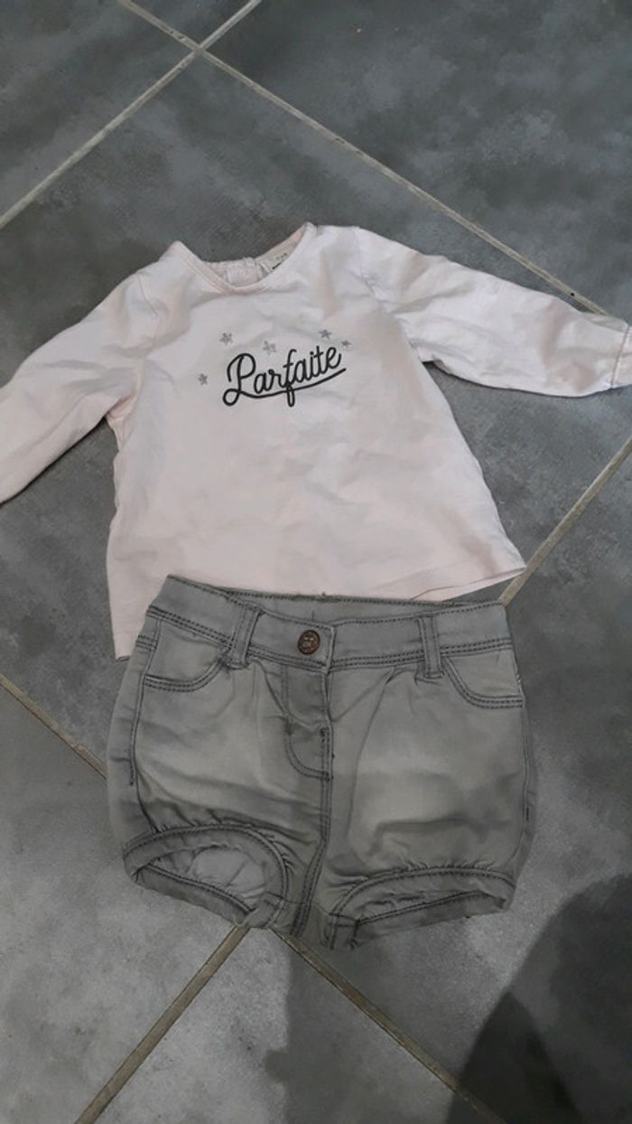 Ensemble tape à l'oeil taille 6 mois