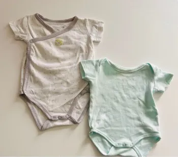 Lot de 2 body manches courtes