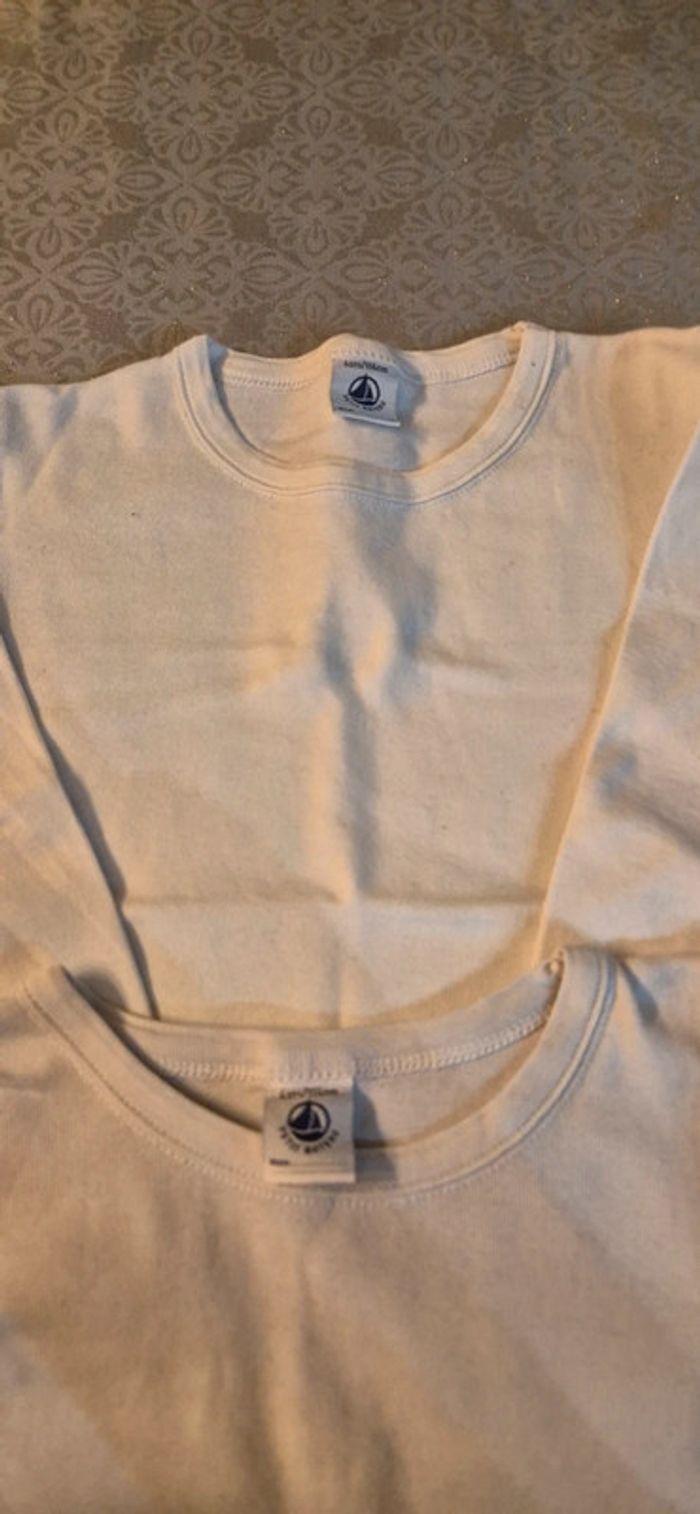 Lot de 2 maillots de corps petit bateau 6 ans - photo numéro 2