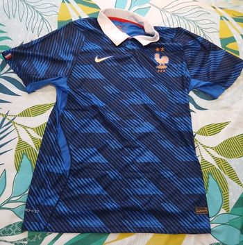 T-shirt équipe de france coupe du monde 2026 bleu