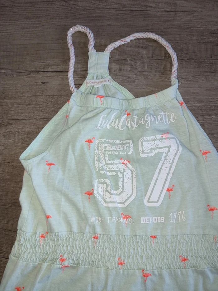 Robe 8 ans lulu castagnette vert clair - photo numéro 3