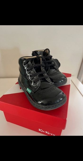 Kickers vernies fille