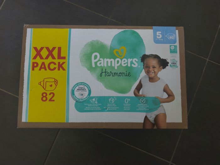 Couches Pampers harmonie taille 5