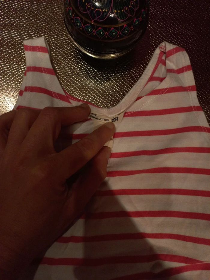 Belle robe coton biologique 18 a 24 mois - photo numéro 2