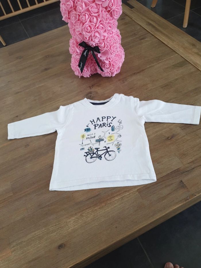 T-shirt manches longues 6m