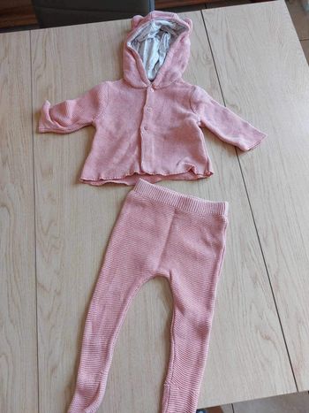 Ensemble ourson rose