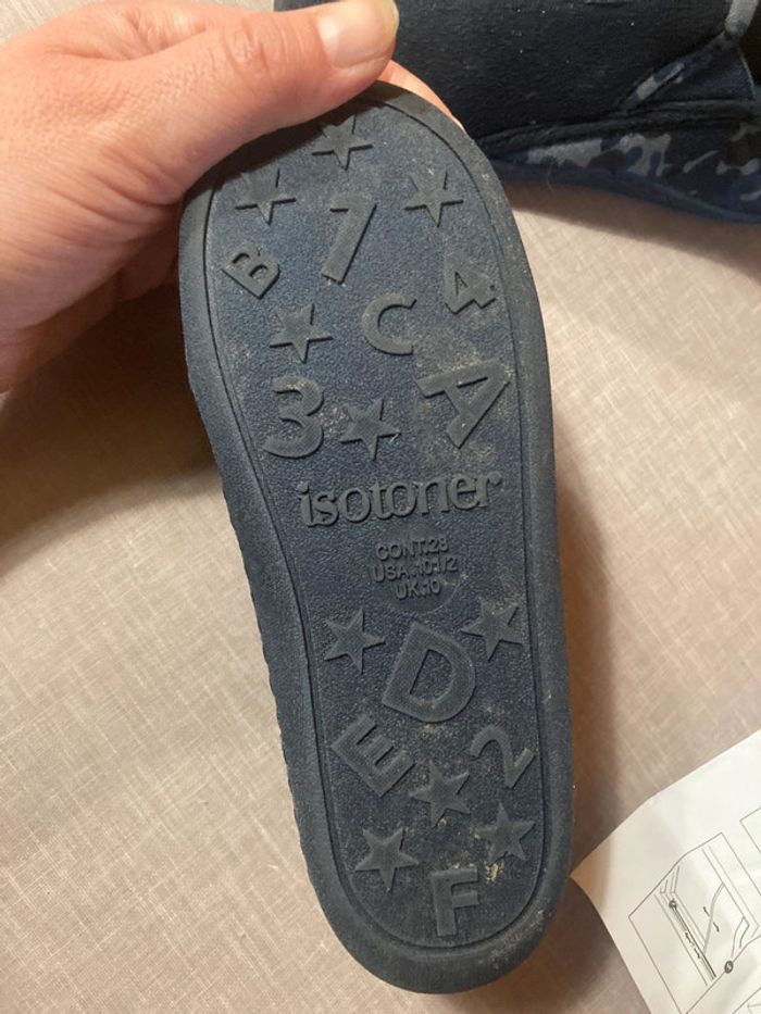 Chaussons garçon Isotoner - pointure 28 - Très bon état - photo numéro 3
