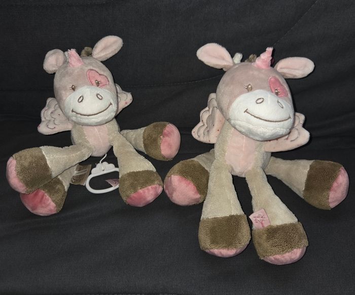 Peluches Jade Licorne et Licorne musicale- Nattou - photo numéro 2