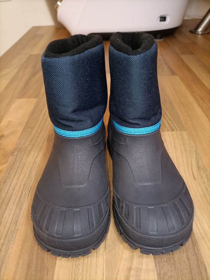 Bottes après ski neige gris bleu Quechua 28-29 - photo numéro 2