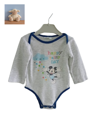 Body manches longues Mickey 9 mois