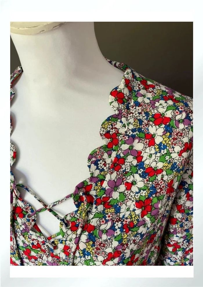 Robe fleurie Claudie Pierlot - photo numéro 9