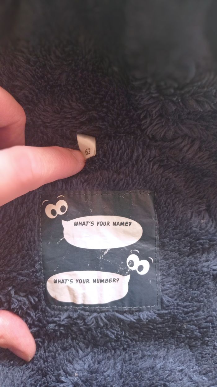 🦁 Veste fourrée, 3-6 mois 62cm - photo numéro 3