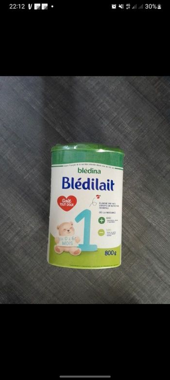 Lait bledilait 1 ère âge