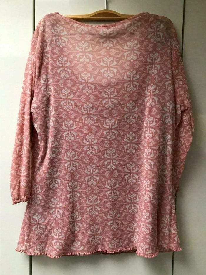 Blouse rose Biaggini - Taille L - photo numéro 2