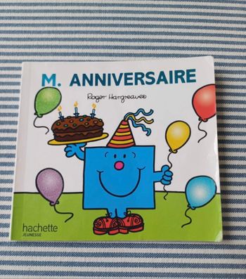 Livre M anniversaire