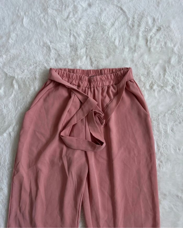 Pantalon léger rose L Neuf - photo numéro 2