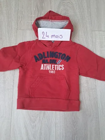 Sweat a capuche 24 mois