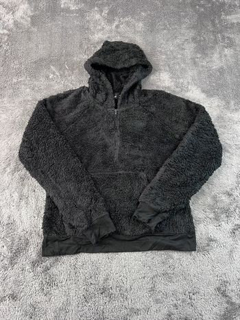 Pull sweat Polaire à capuche avec zip Fila noire – Taille L Homme