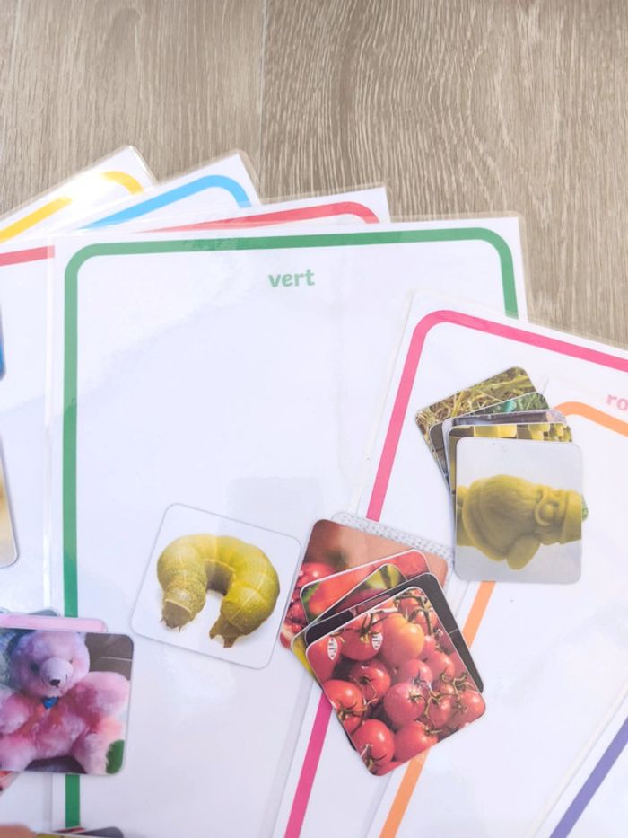 Jeu tri des couleurs format A4 - photo numéro 7