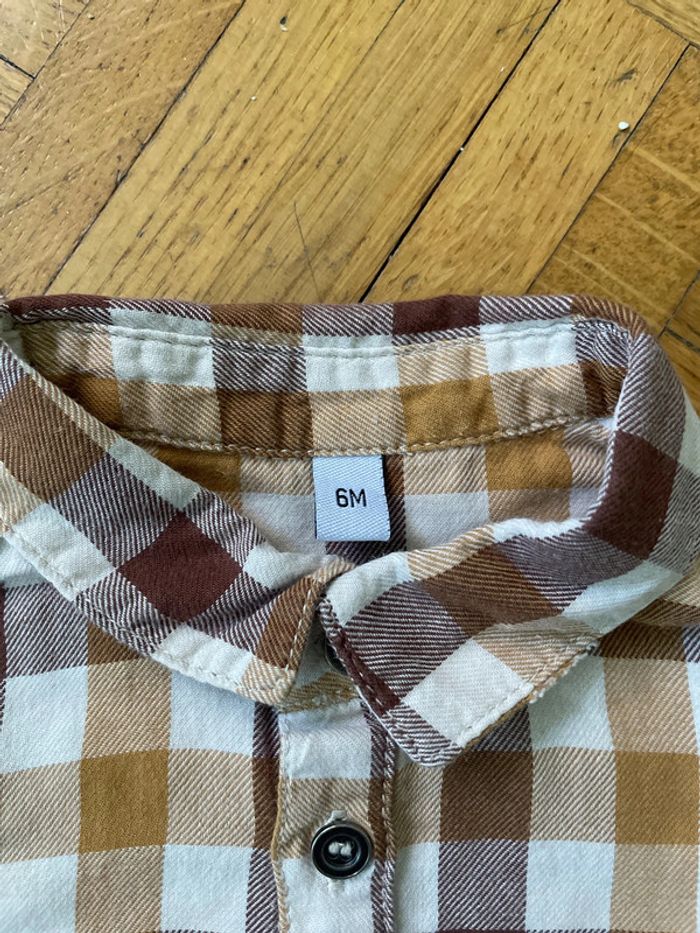 Ensemble pantalon chemise taille 6 mois - photo numéro 4