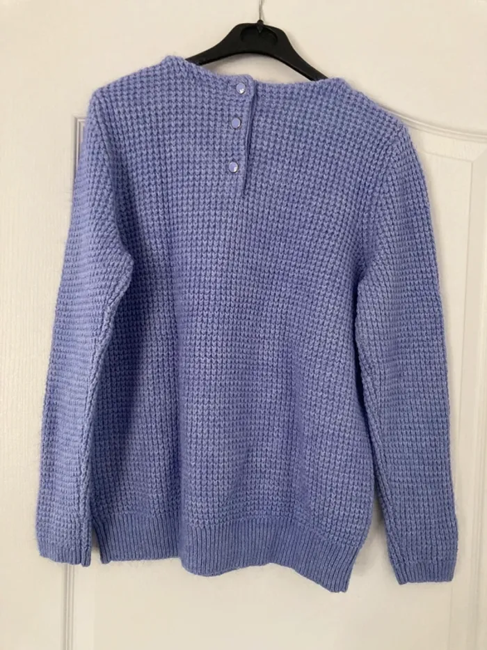 Pull violet/bleu - photo numéro 2