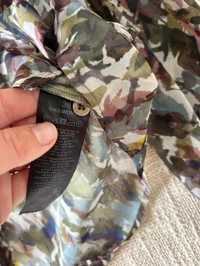 Blouse manches longues IKKS, taille 36 - photo numéro 6