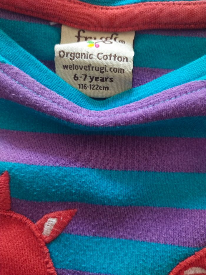 Tee-shirt Frugi T.6/7A - photo numéro 4
