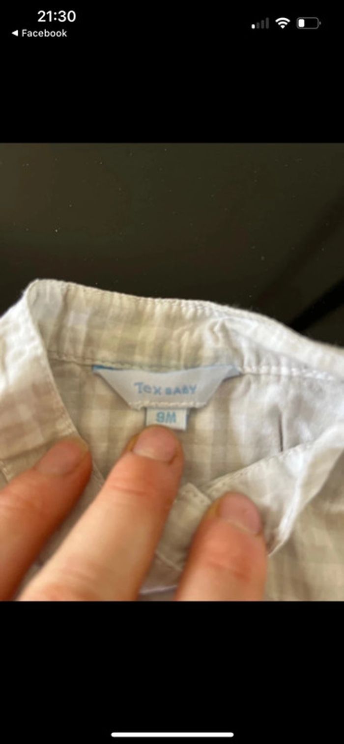 Chemise 9 mois - photo numéro 2
