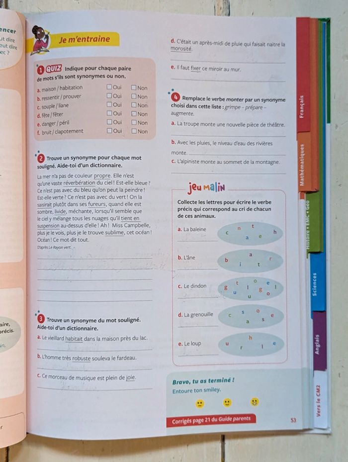 Fuchiet Tout savoir CM1 Hatier - photo numéro 12