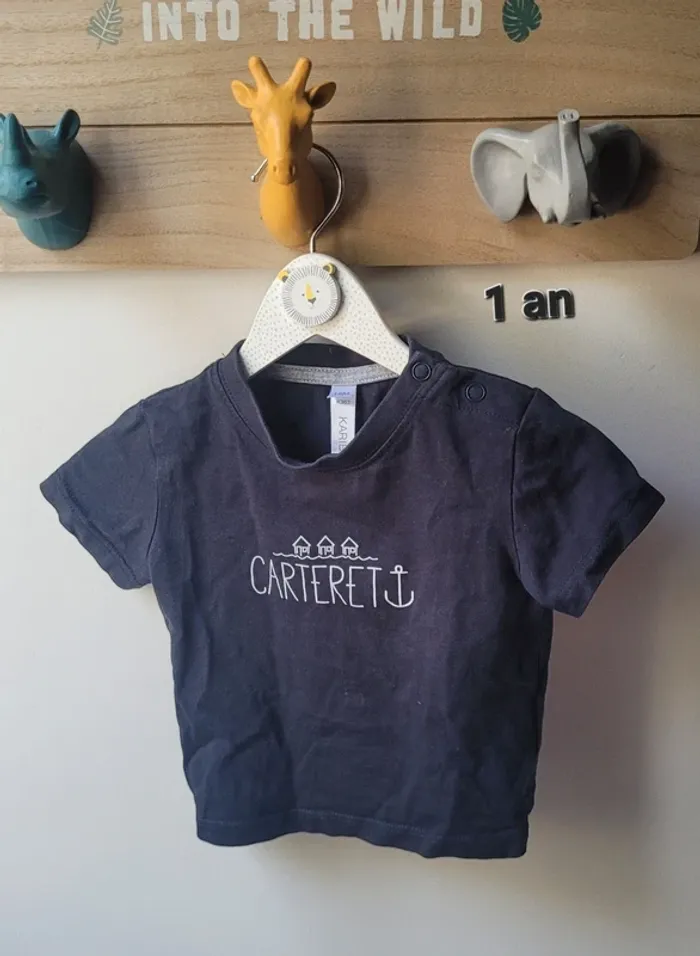 T-shirt manches courtes 1 an