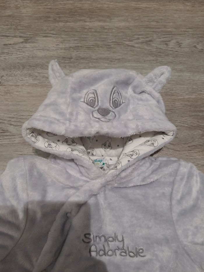 Combinaison chaude grise mixte Panpan Disney - photo numéro 2