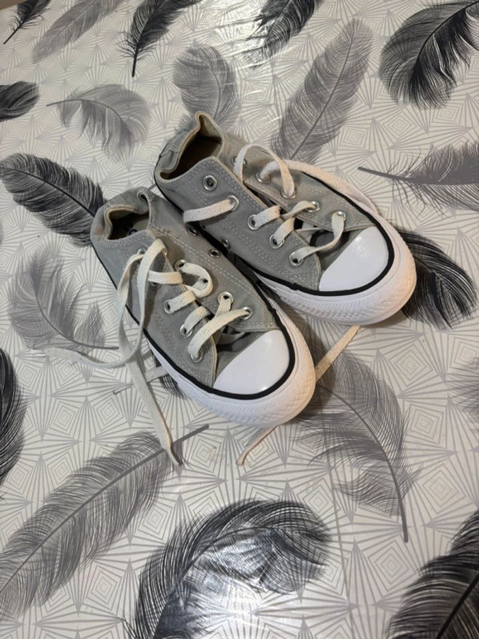 Converse All Star basses grises