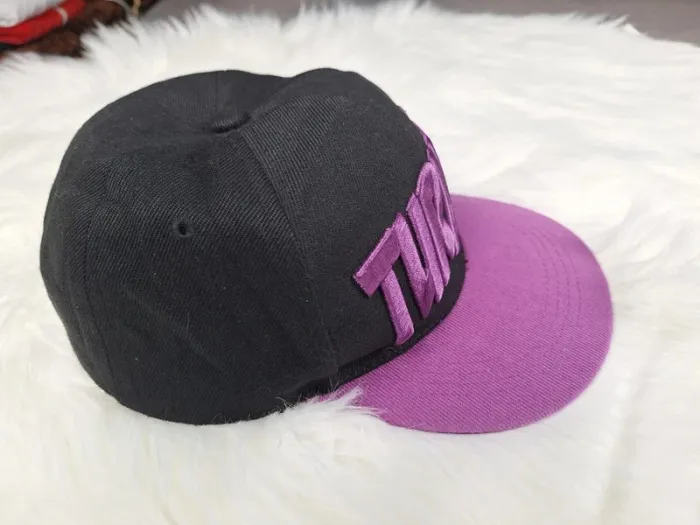 Casquette Snapback – Noir & Violet – Style Streetwear (567) - photo numéro 5