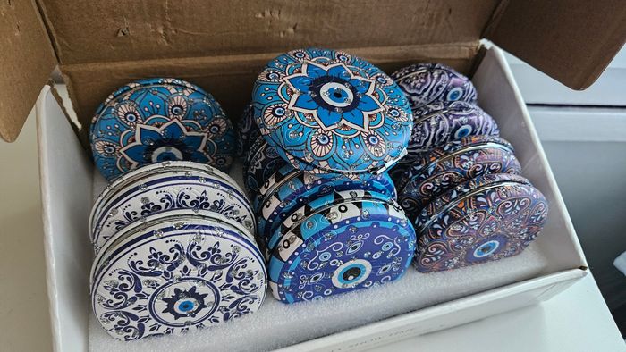 Lot de 12 miroirs de poche neuf - photo numéro 2
