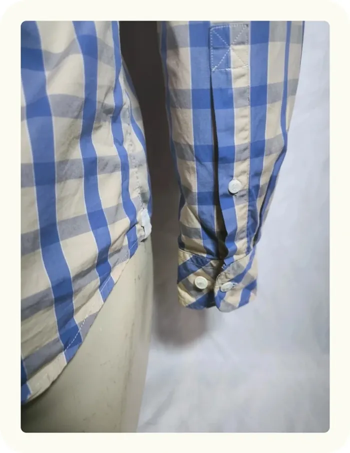 Chemise manches longues homme Serge Blanco Taille M 38 - photo numéro 5