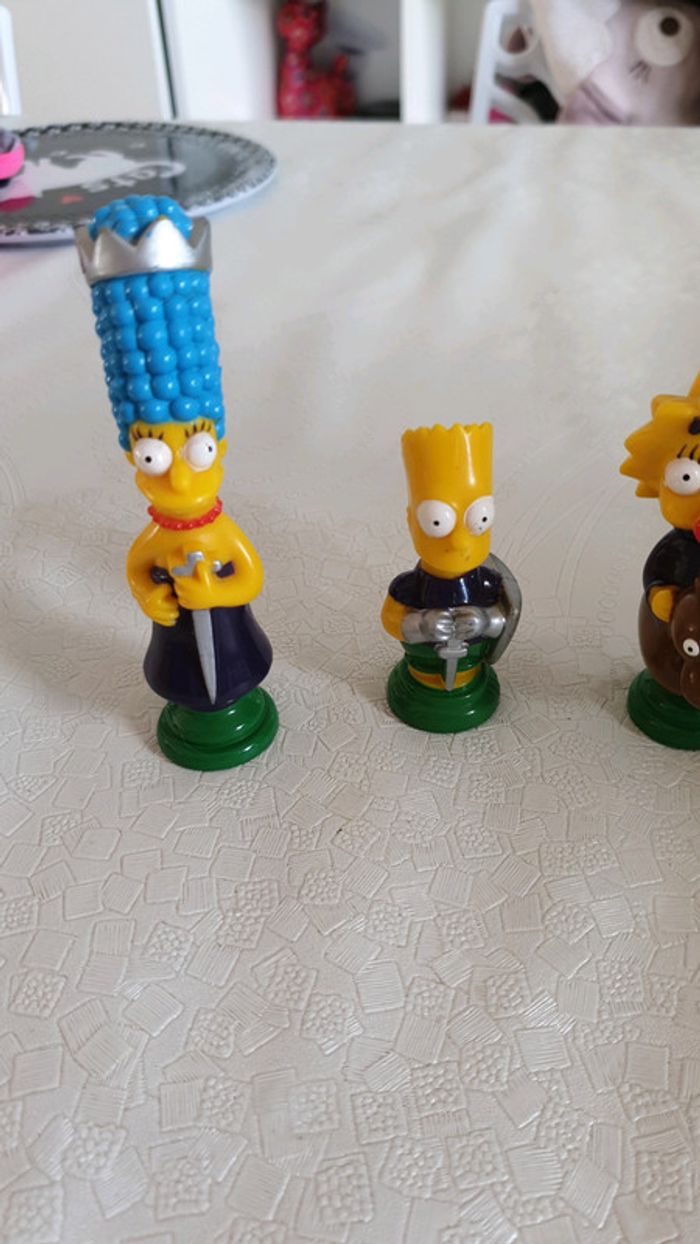 lot 5 figurines the simpsons - photo numéro 2