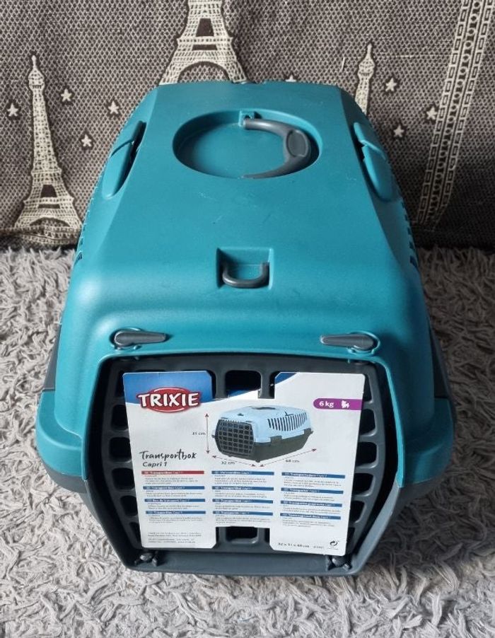 Caisse de transport capri 1 chien ou chat 6kg Trixie