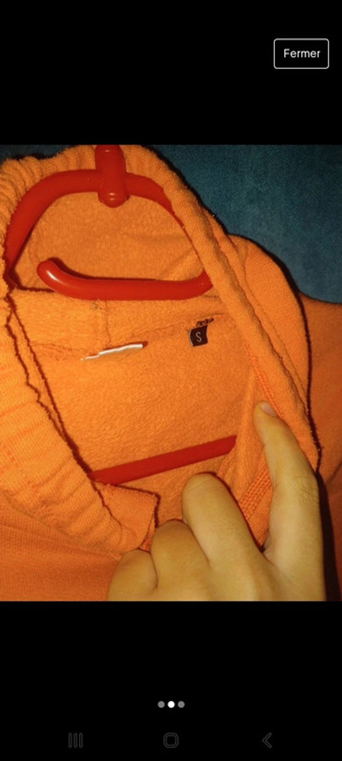 Pull orange dragon ball Z - photo numéro 2