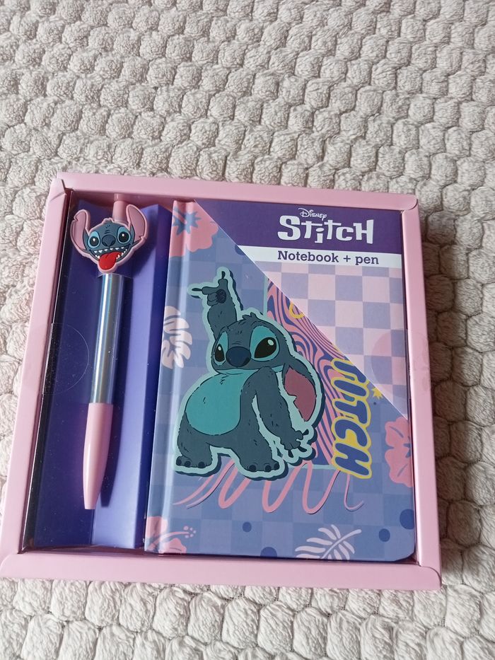 Carnet avec stylo Stitch - photo numéro 2