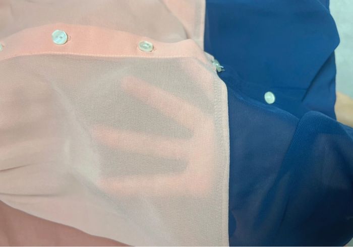 Chemise sans manche bicolore T.S - photo numéro 4