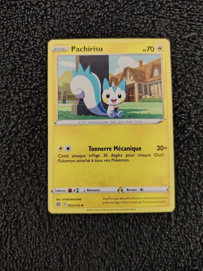 Carte Pokemon Pachirisu