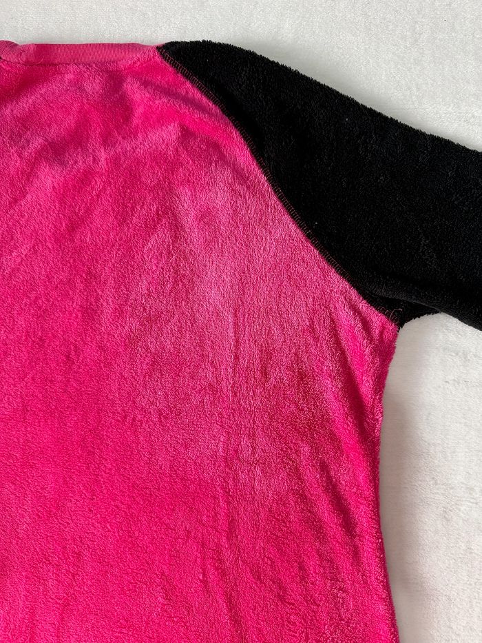 Haut de pyjama a manche longue disney minnie rose et noir taille M pour femme - photo numéro 8