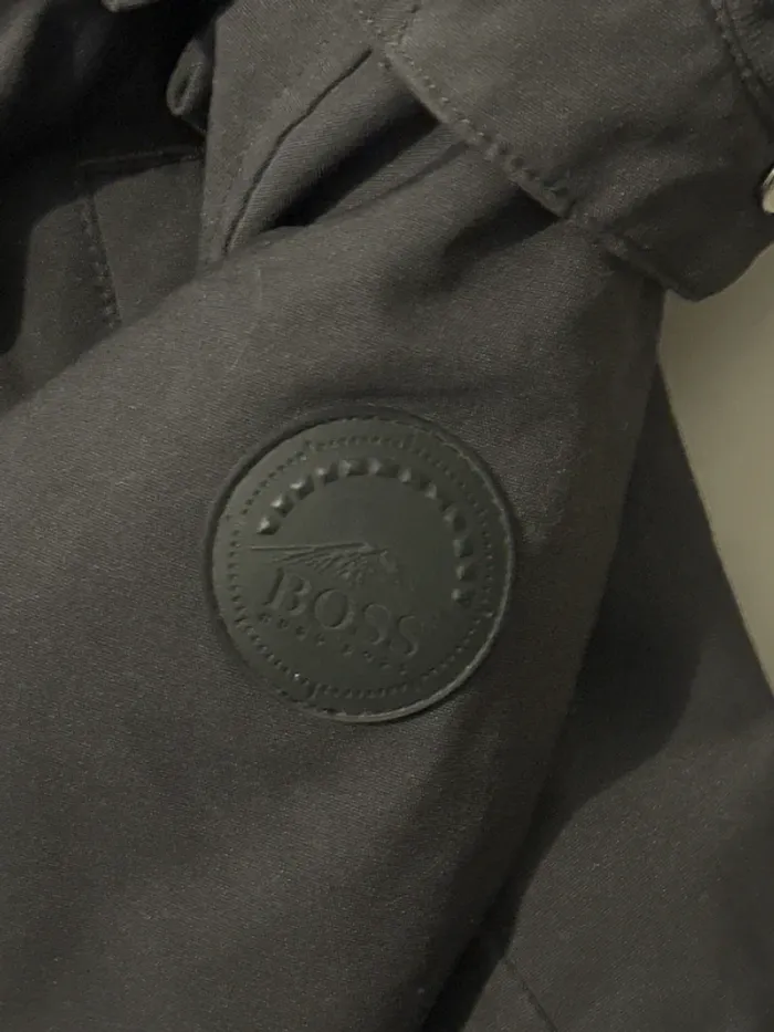 Manteau Hugo Boss noir - photo numéro 5
