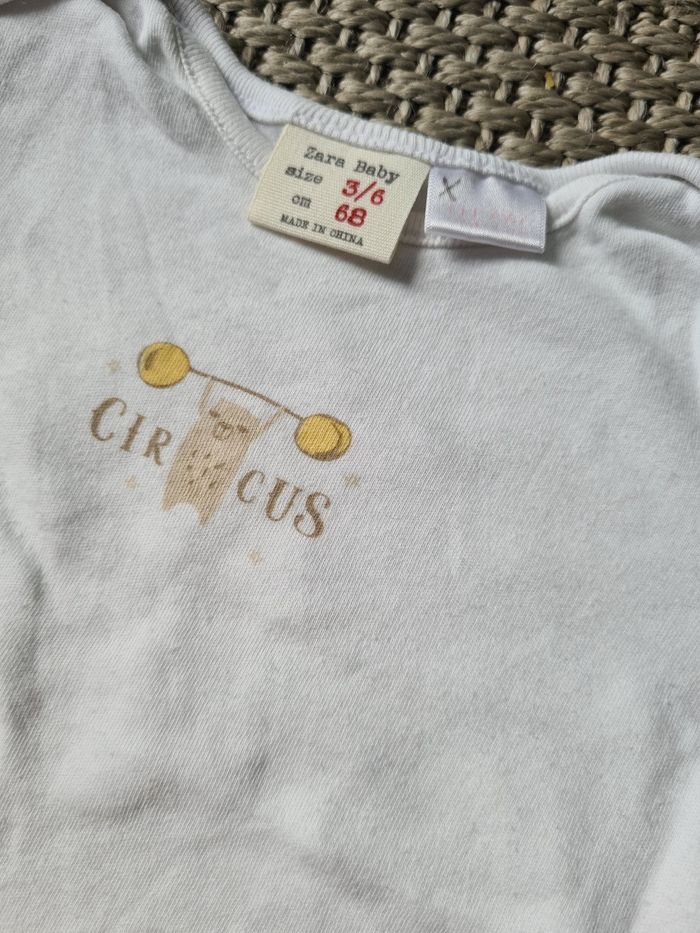 Lot de 3 bodies manches longues - 6 mois - photo numéro 2