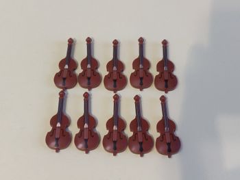 Lot 10 contrebasses Lego - en parfait état jamais utilisées - vrai Lego