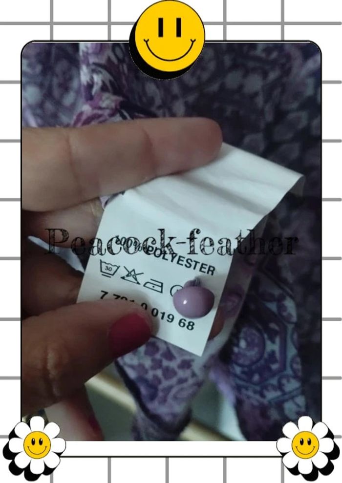 Blouse violette transparente T5 3/4 - photo numéro 10