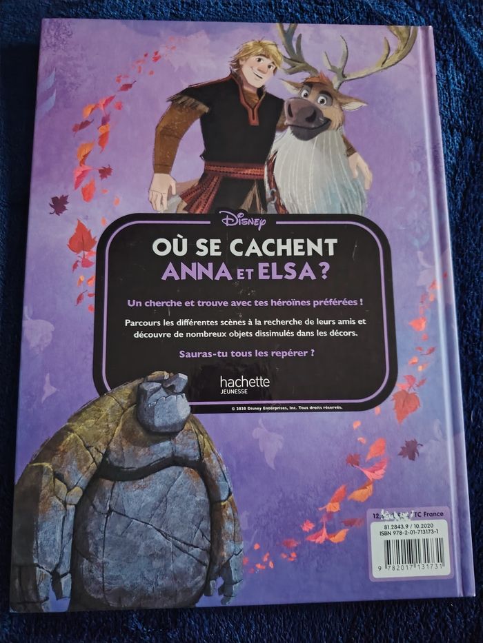 Livre la reine des neige 2 cherche et trouve - photo numéro 2