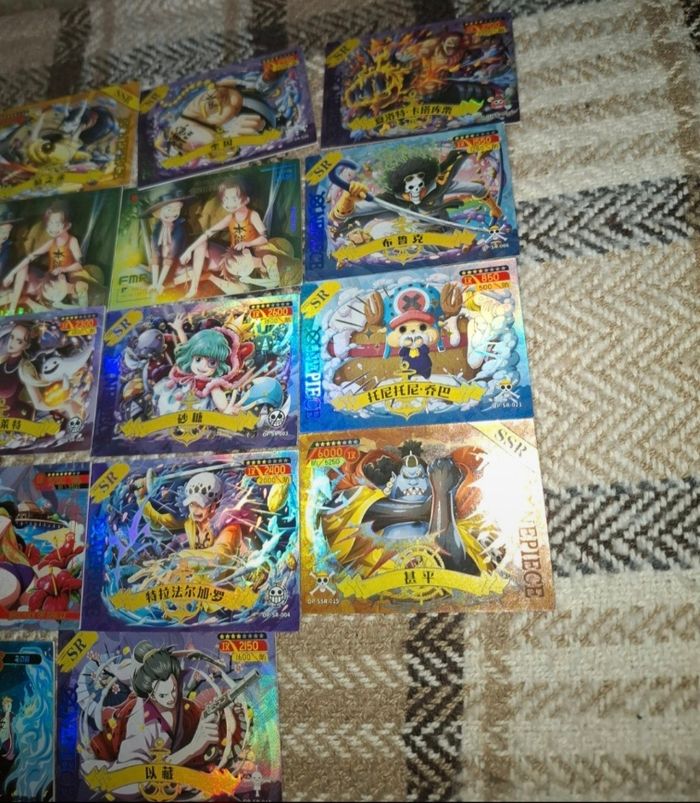 Lot de 18 cartes one piece - photo numéro 5
