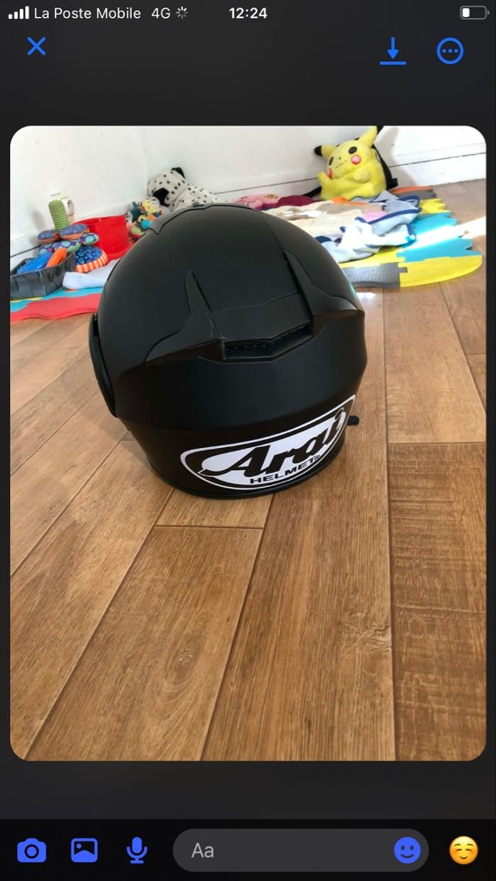 Casque de moto - photo numéro 2