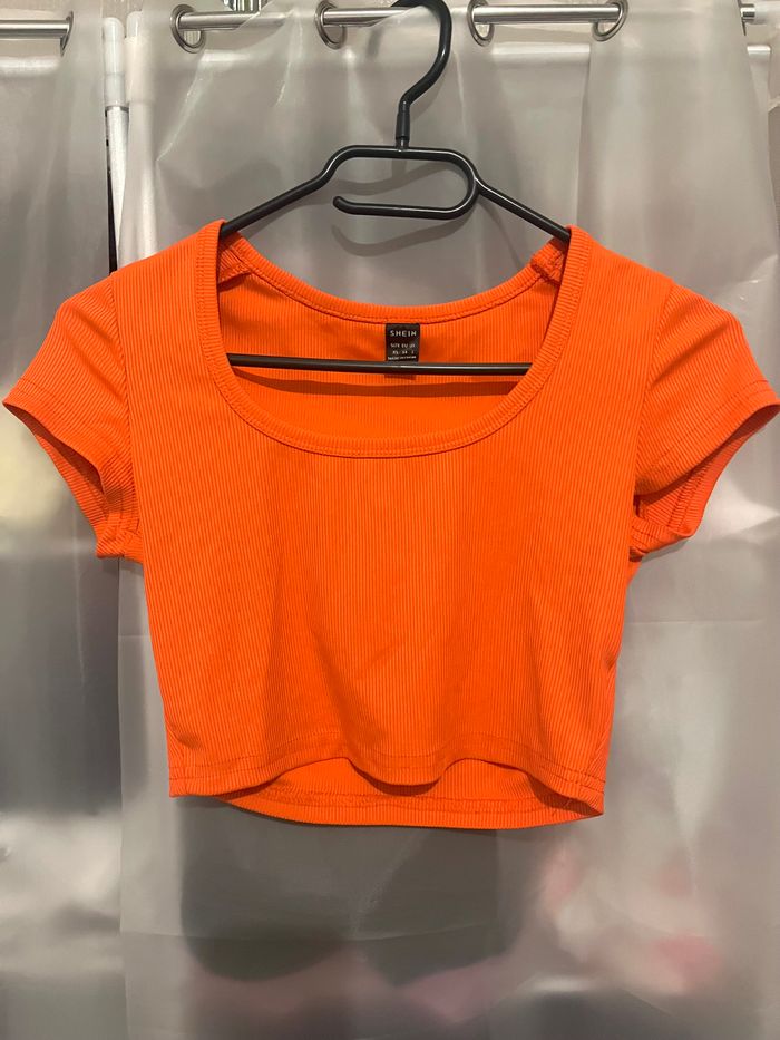 Top Orange Shein
